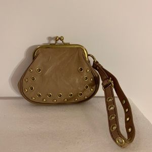 Authentic Marc Jacobs Leather Wristlet Coin Purse